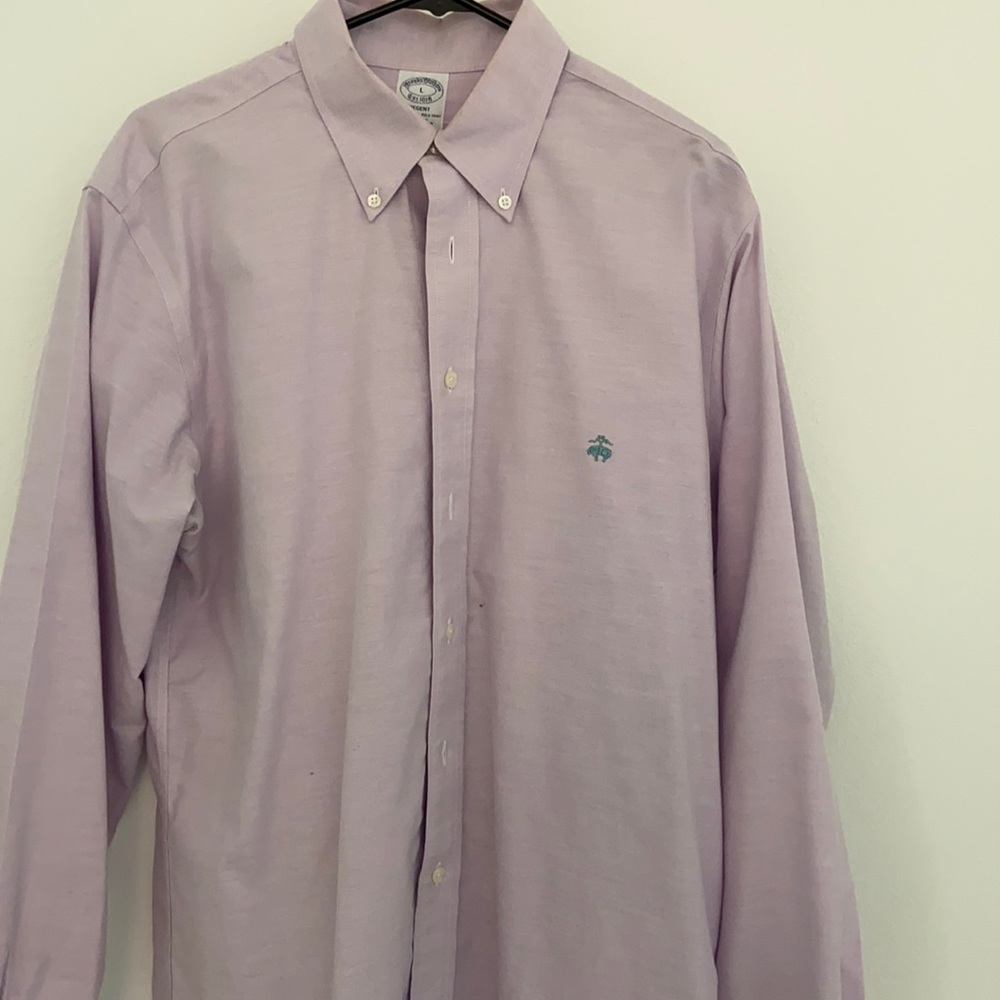 Brooks Brothers Oxford- lavender